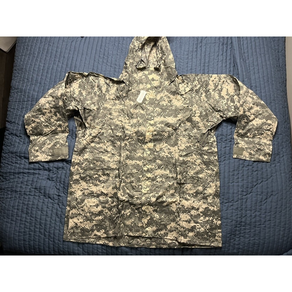 ORC Industries Camo Parka Improved Rainsuit  8415-01-527-4616 Mens Large 42 NIOP